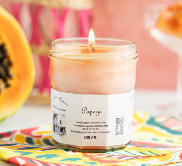 Bougie "Papaye" image